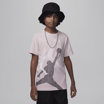 Jordan Big Kids' Gradient Stacked Jumpman T-Shirt. Nike.com